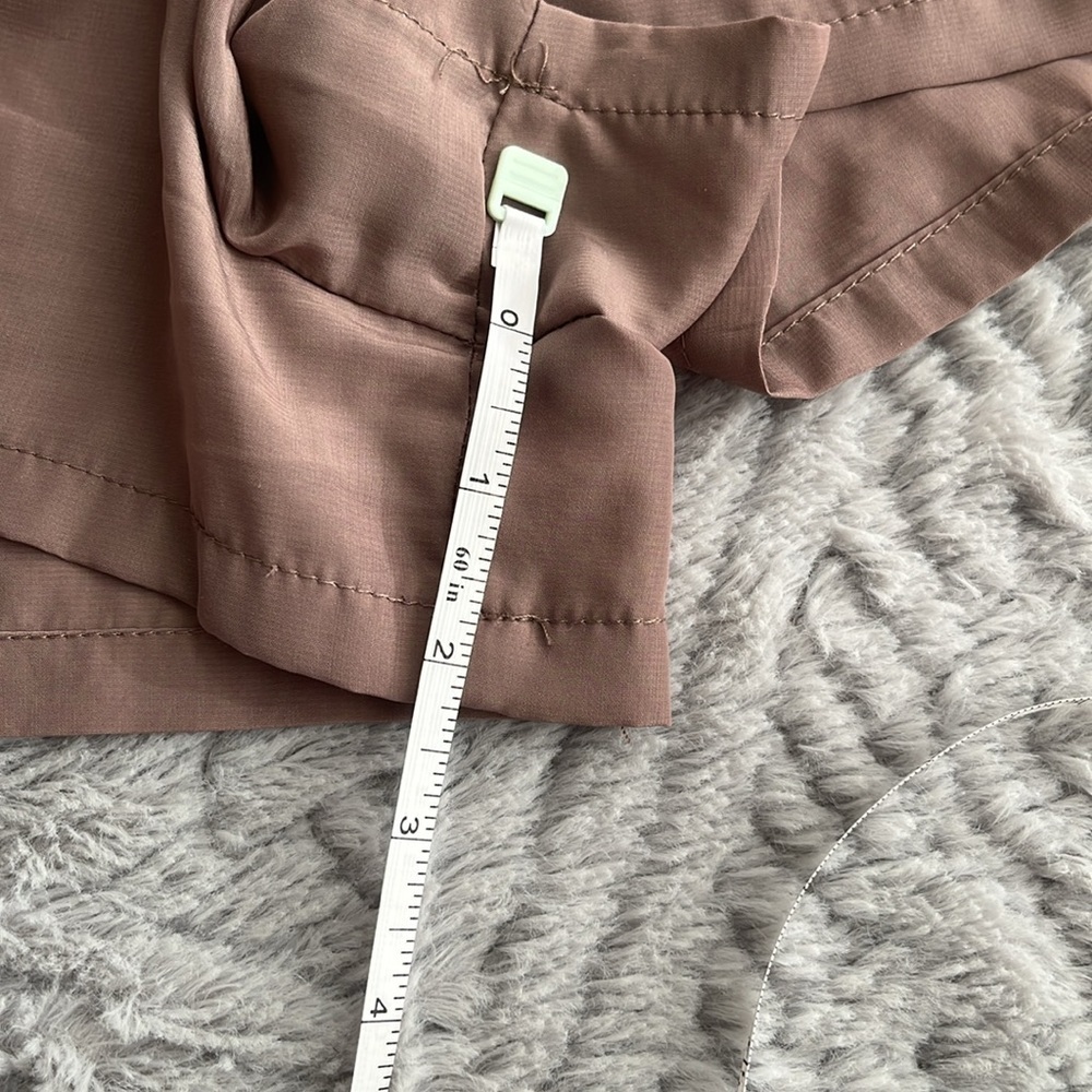 MOSSIMO TARGET Y2K Women's Black and Tan trouser Short set M minimalist capsule - Picture 7 of 11